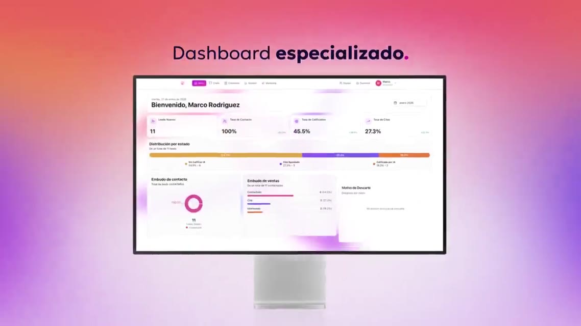Video demo de producto en formato horizontal